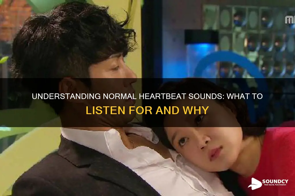 what should heartbeat sound like