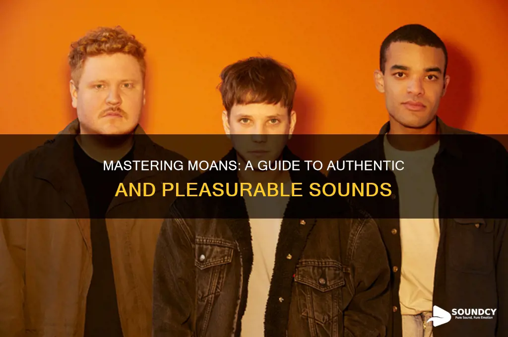 what should moaning sound like