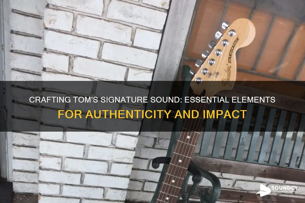 what should toms sound like