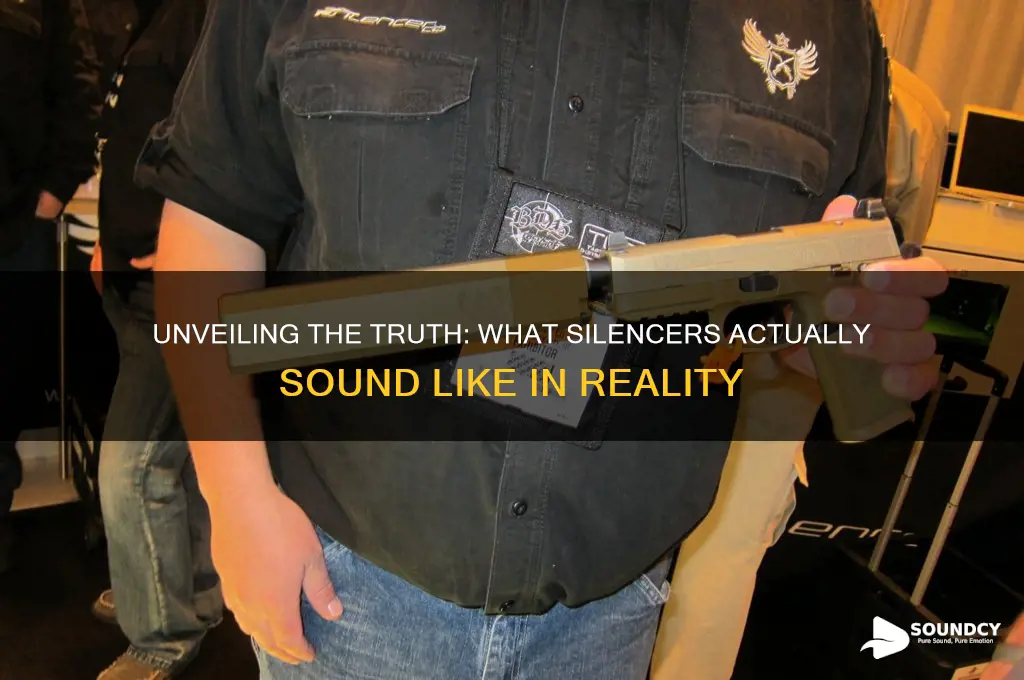 what silencers actually sound like