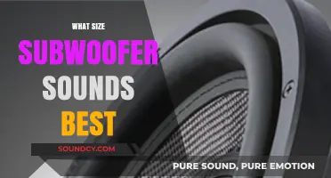 Choosing the Perfect Subwoofer Size for Optimal Sound Quality