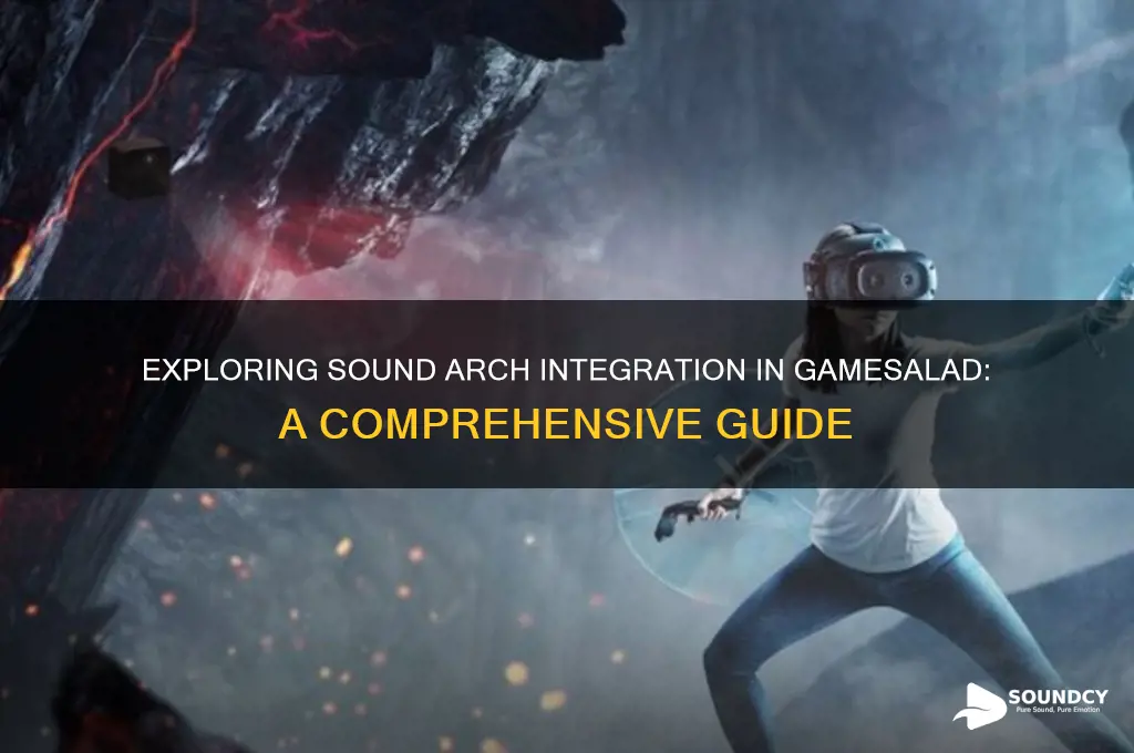 what sound arch acept gamesalad