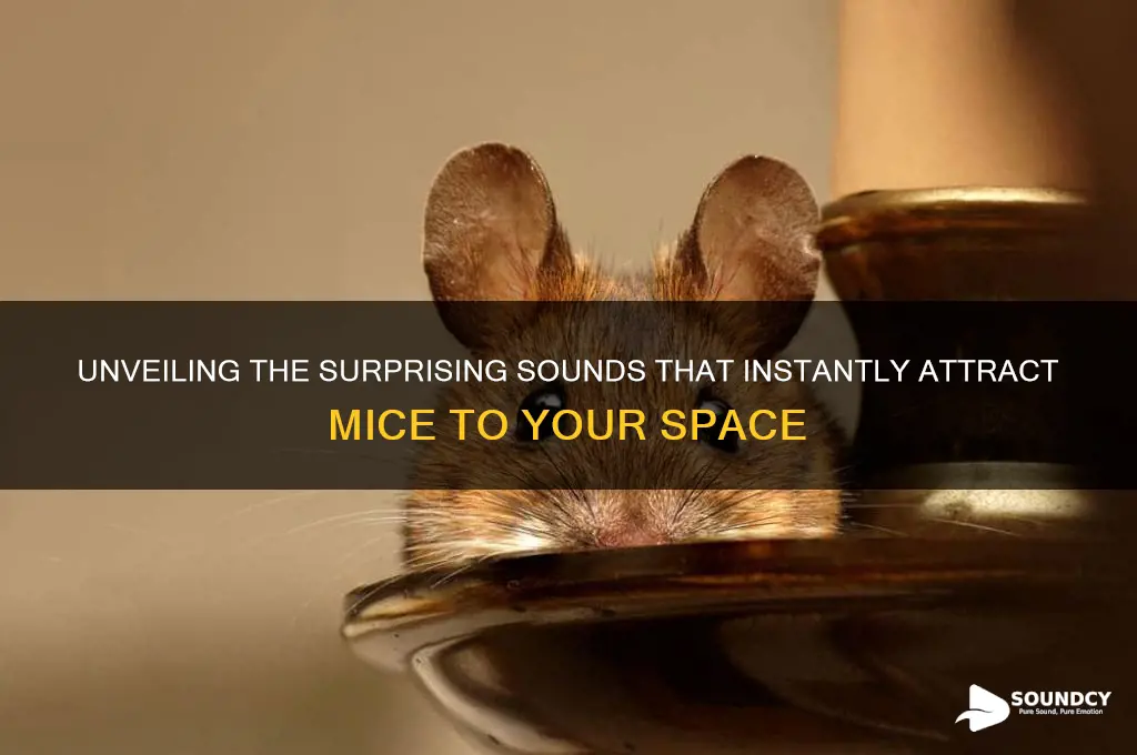 what sound attracts a mouse