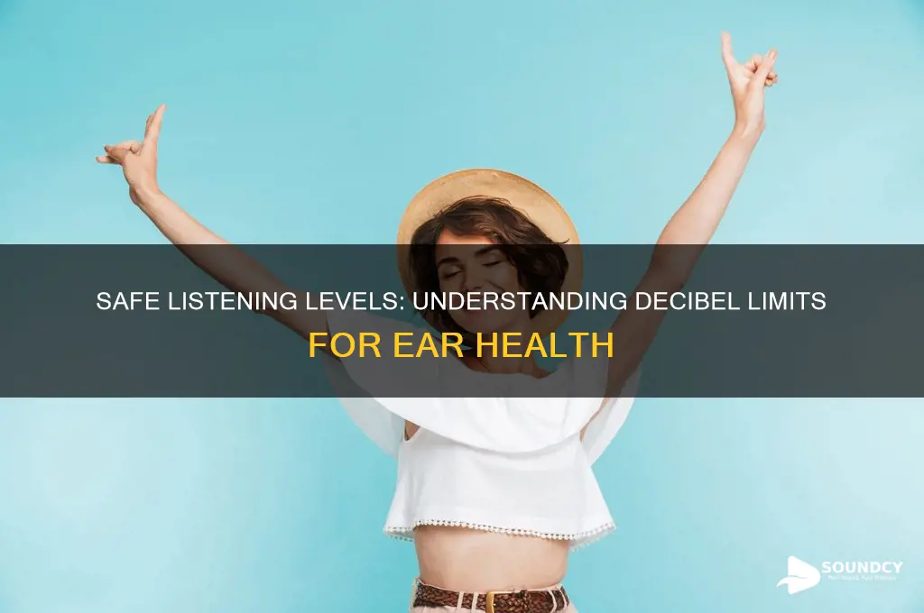 what sound deciboe is safe