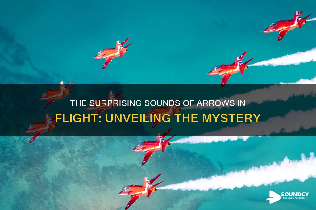 what sound do arrows make