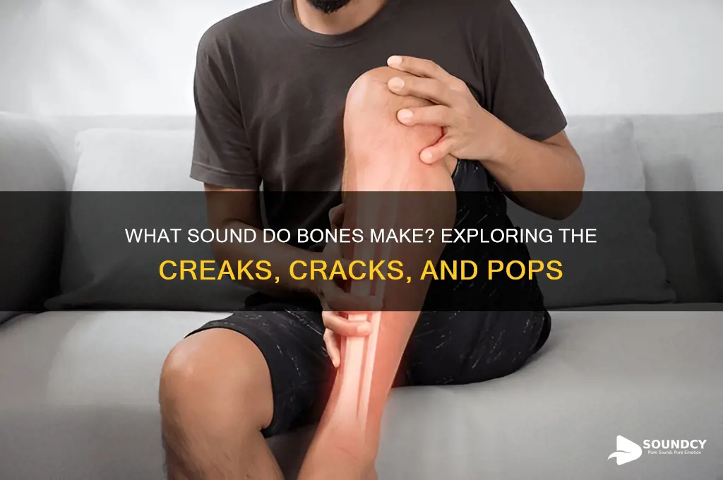 what sound do bones make