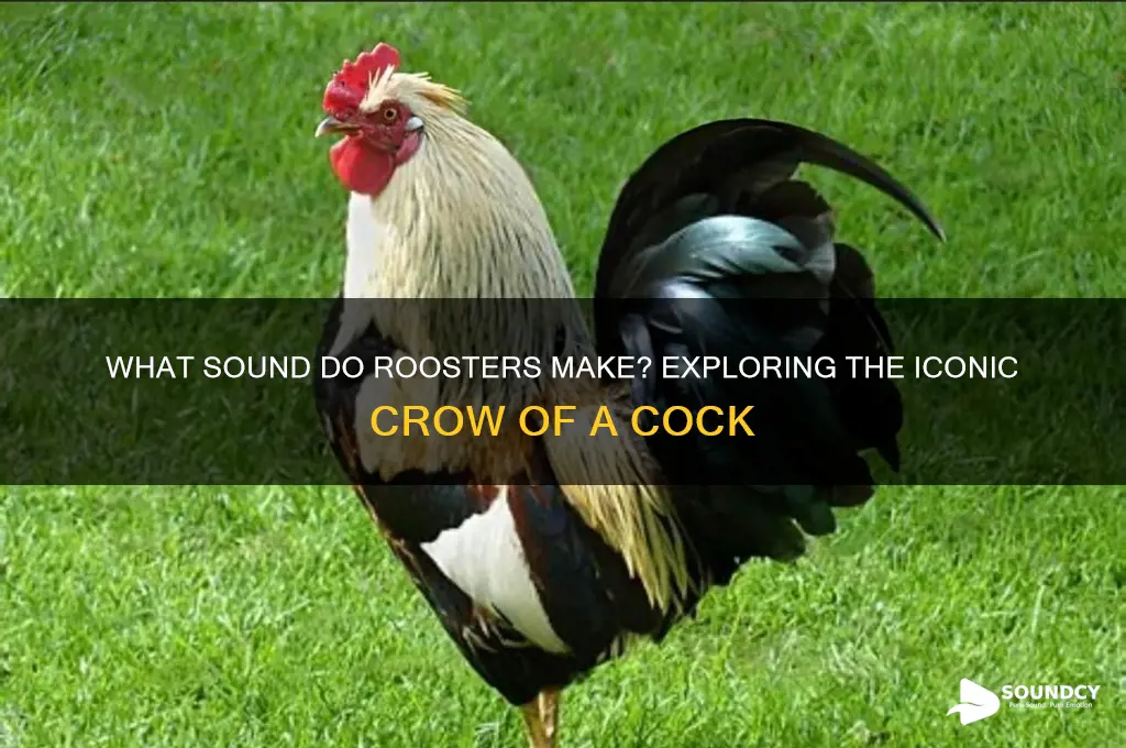 what sound do cock make