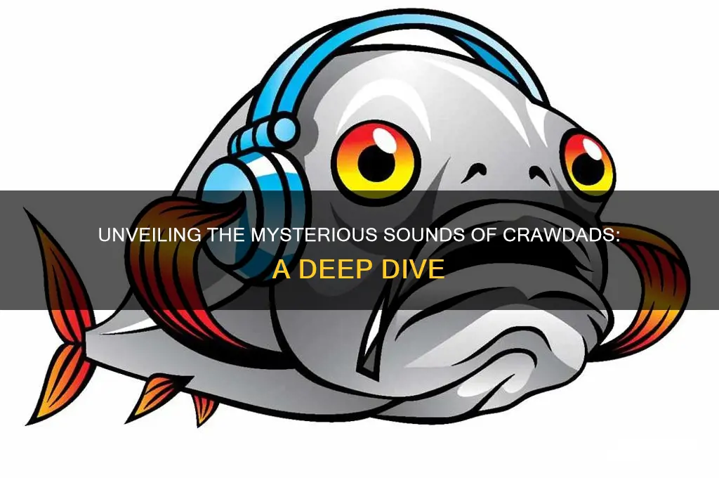 what sound do crawdads make