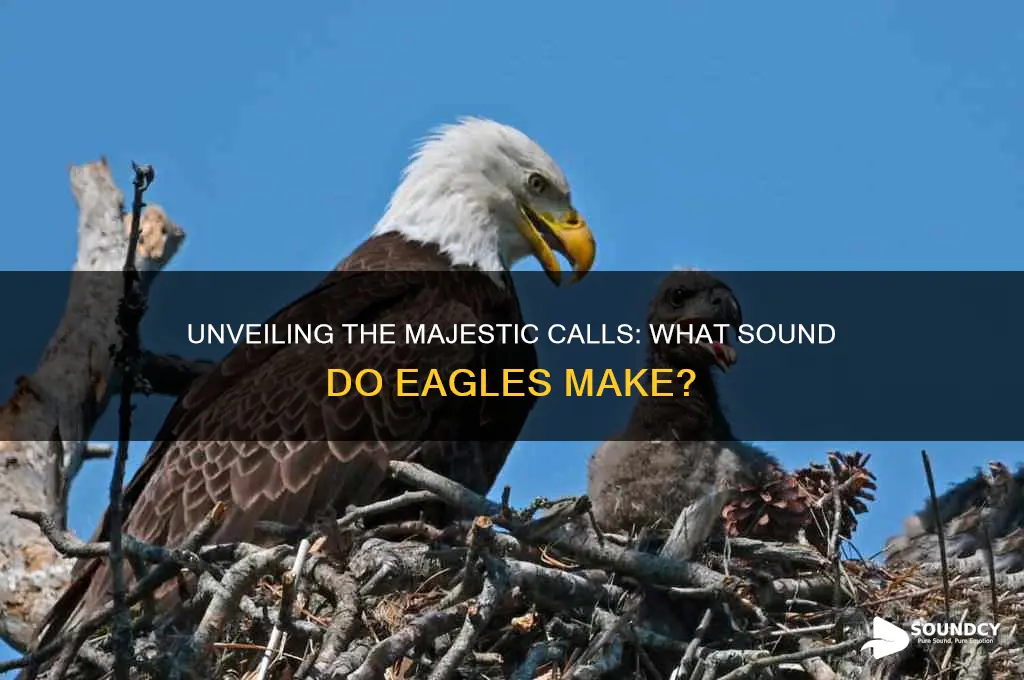 what sound do eagles make