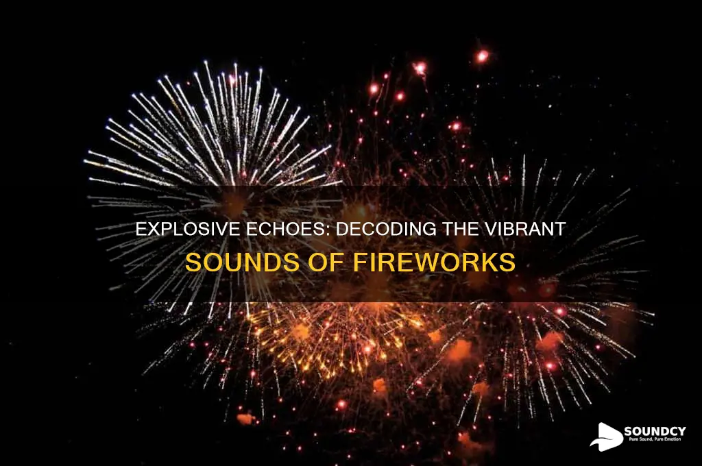 what sound do fireworks make