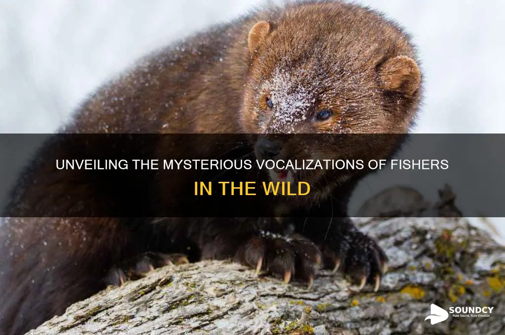 what sound do fishers make