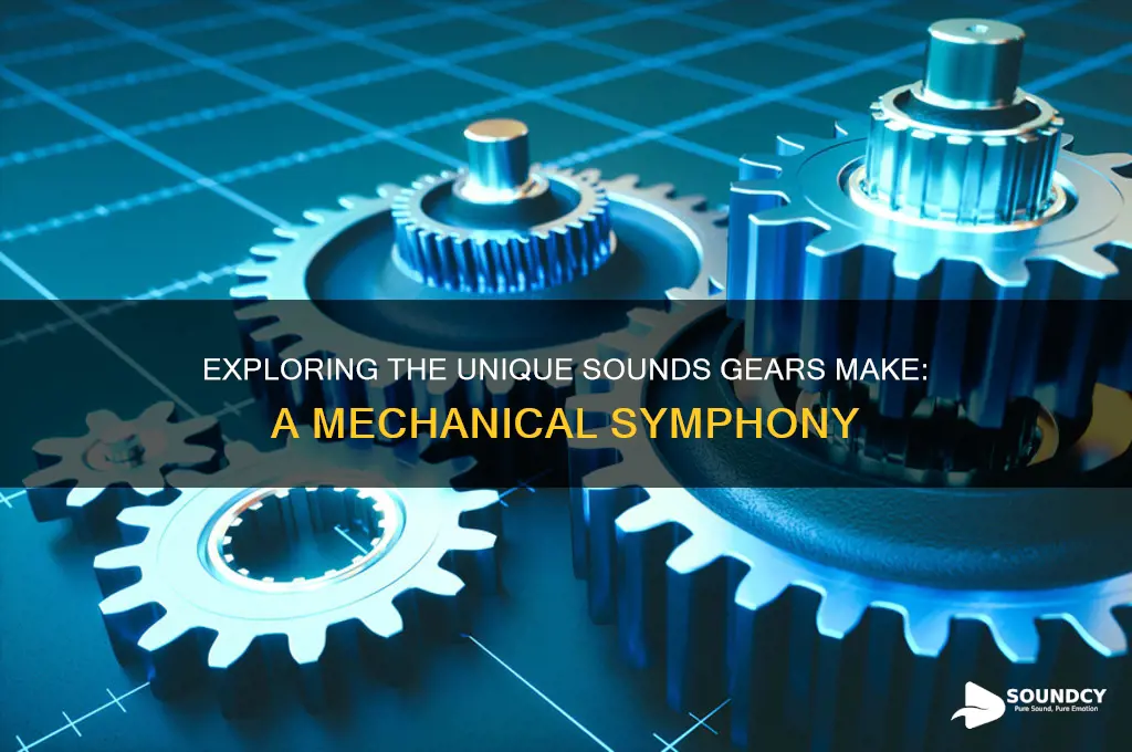 what sound do gears make