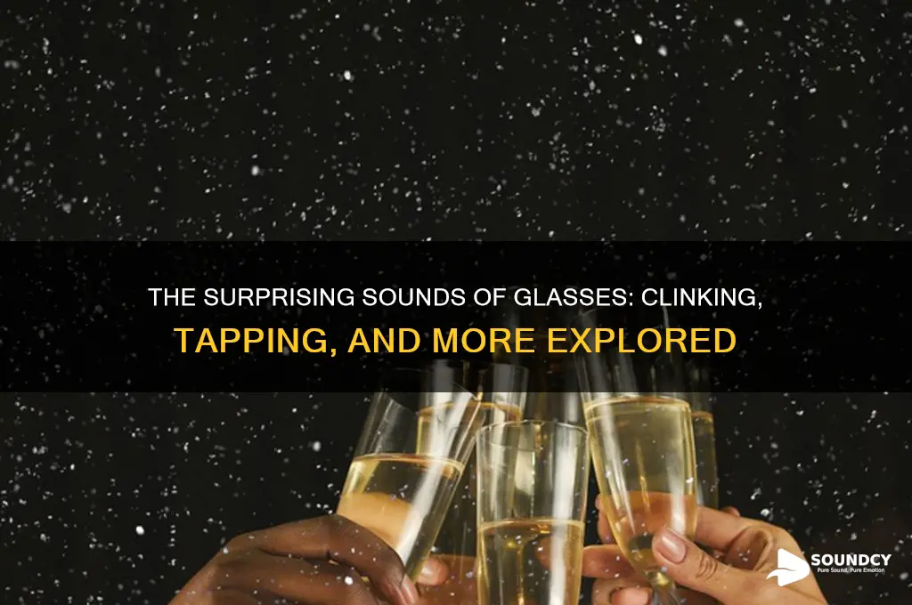 what sound do glasses make