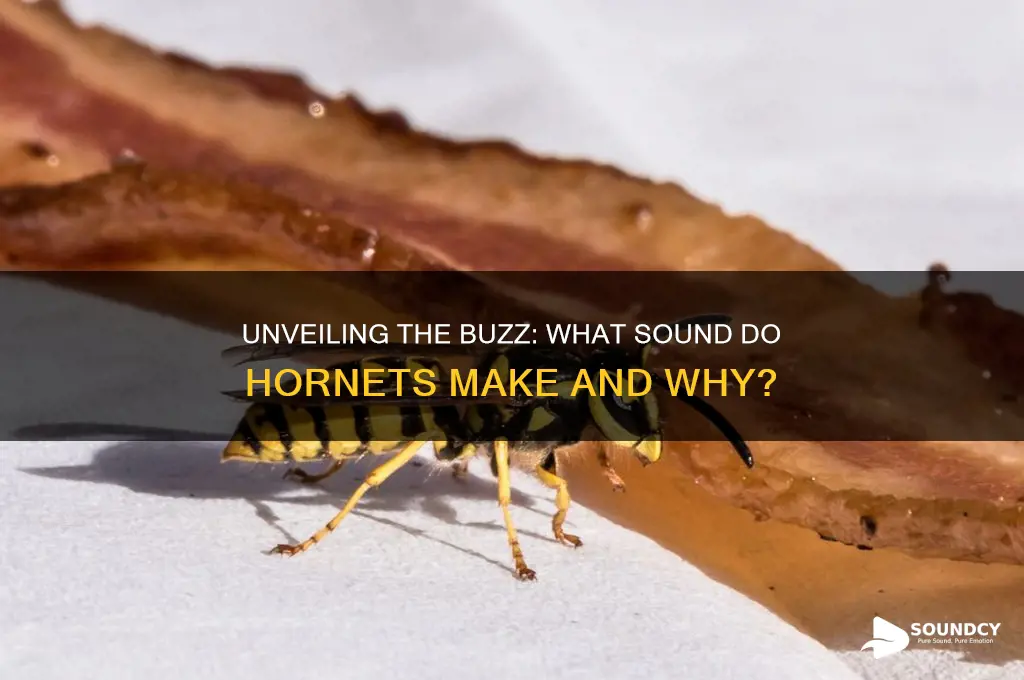 what sound do hornets make