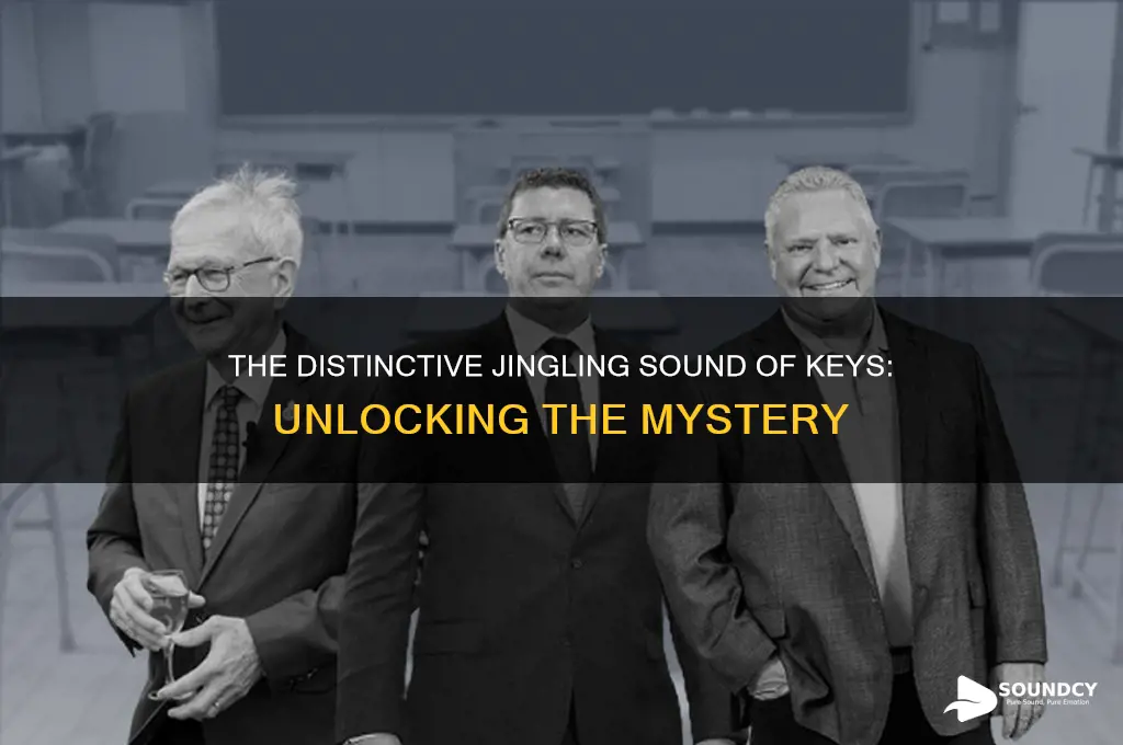 what sound do keys make