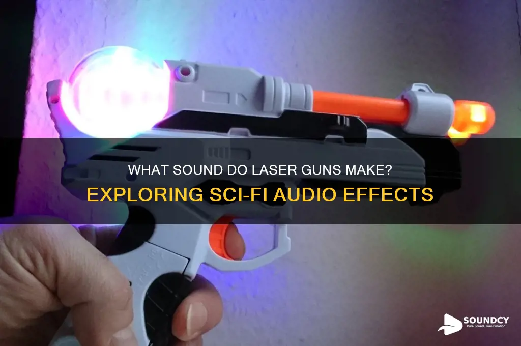 what sound do laser gunsmake