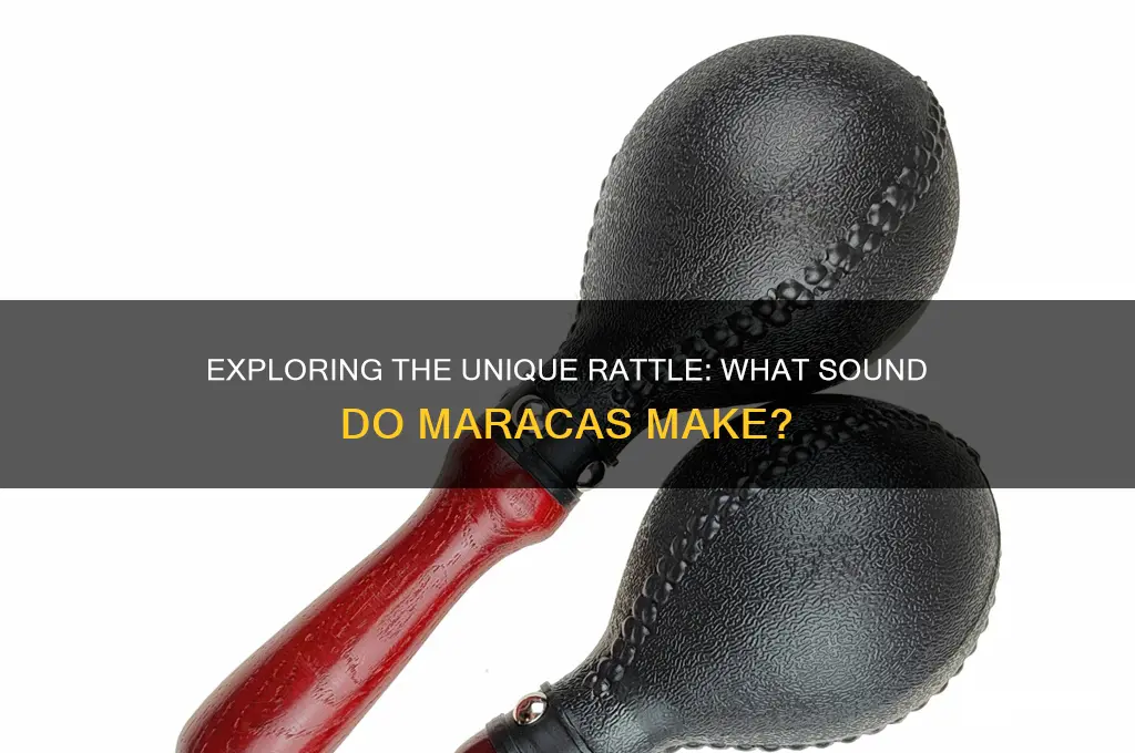 what sound do maracas make
