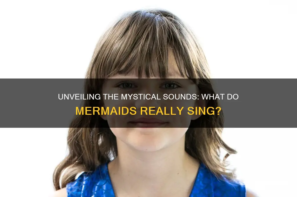 what sound do mermaids make