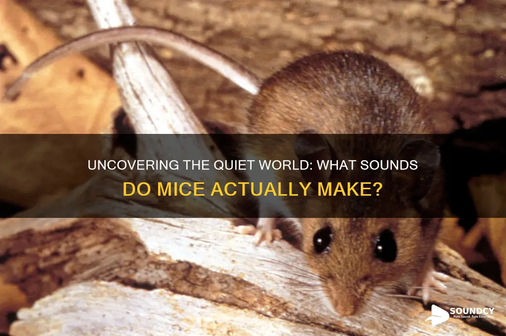 what sound do mouse make