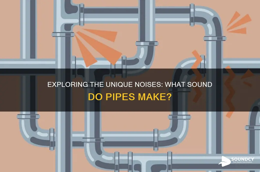 what sound do pipes make