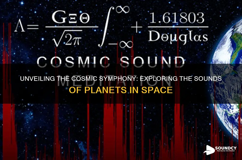 what sound do planets make