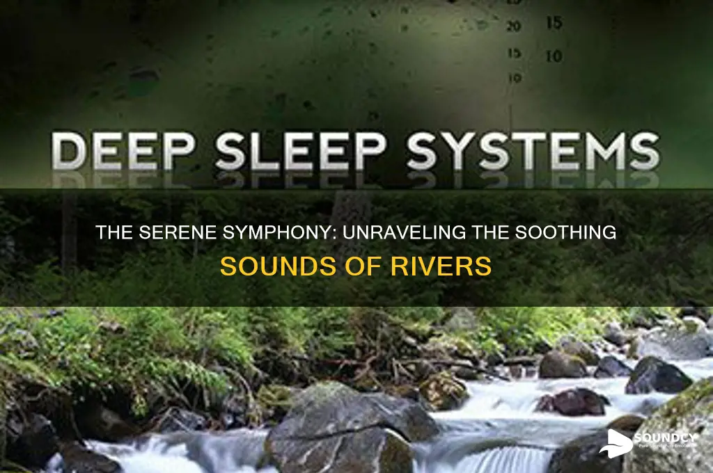 what sound do rivers make