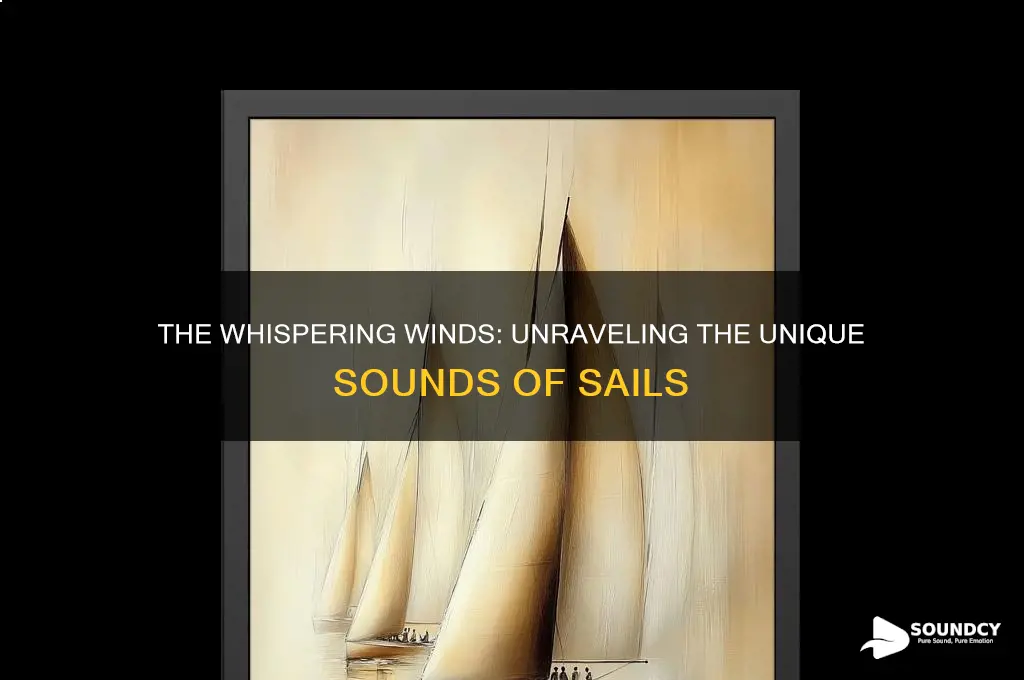 what sound do sails make