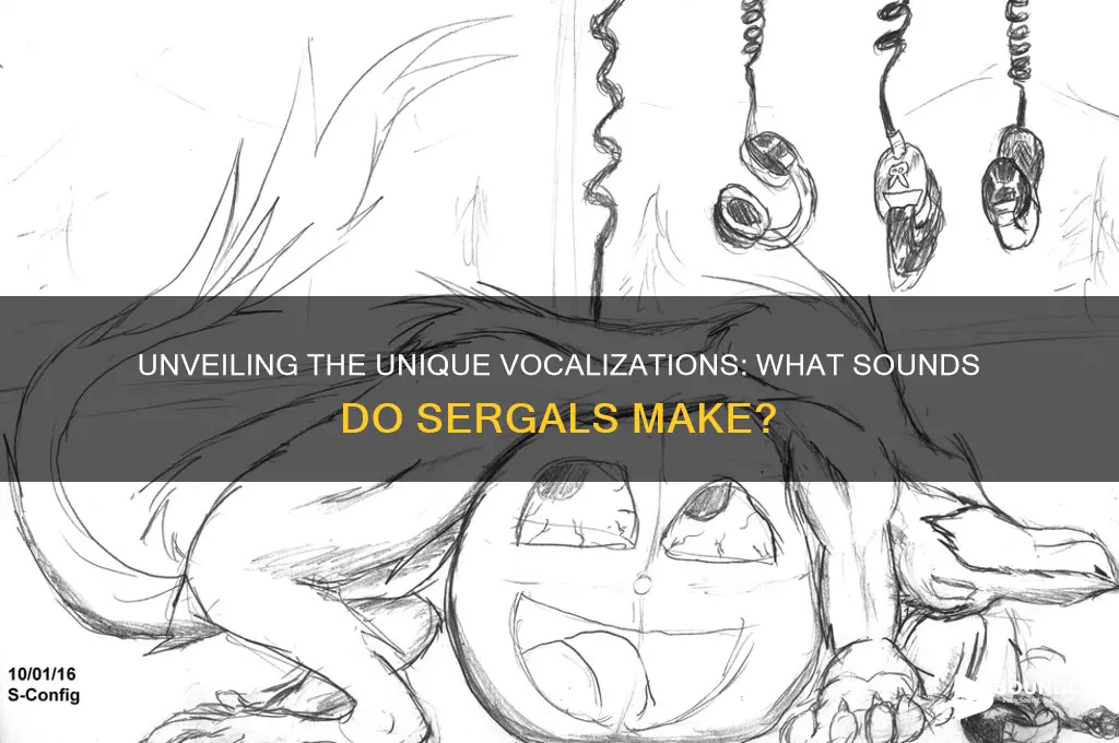 what sound do sergals make
