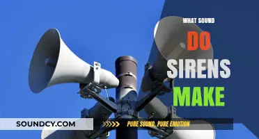 Decoding the Distinctive Wail: What Sound Do Sirens Actually Make?