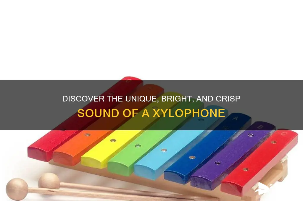 what sound do xylophone make
