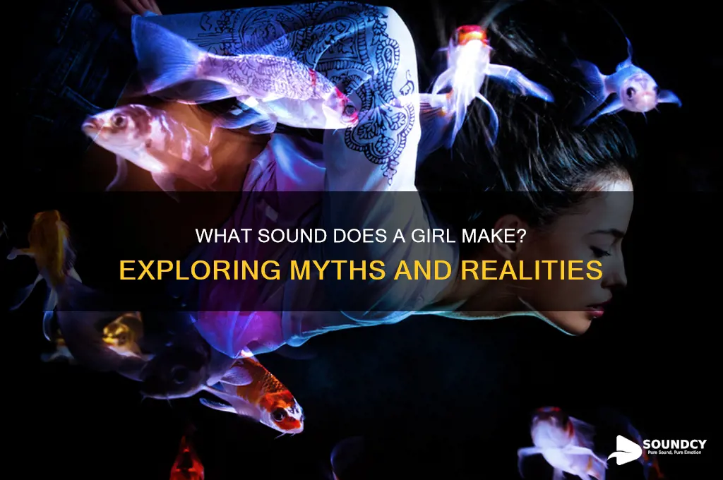 what sound does a girl