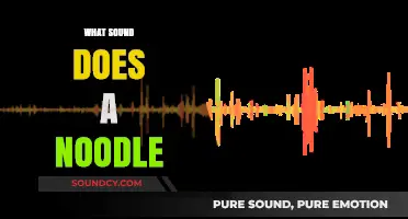 What Sound Does a Noodle Make? Exploring the Unexpected Acoustics of Pasta