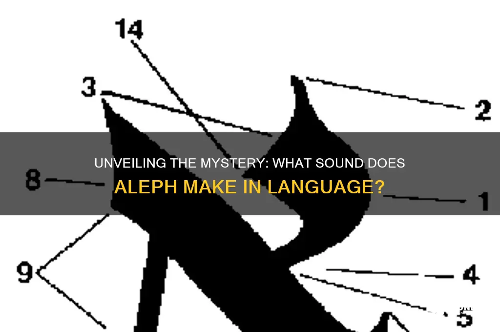 what sound does aleph make