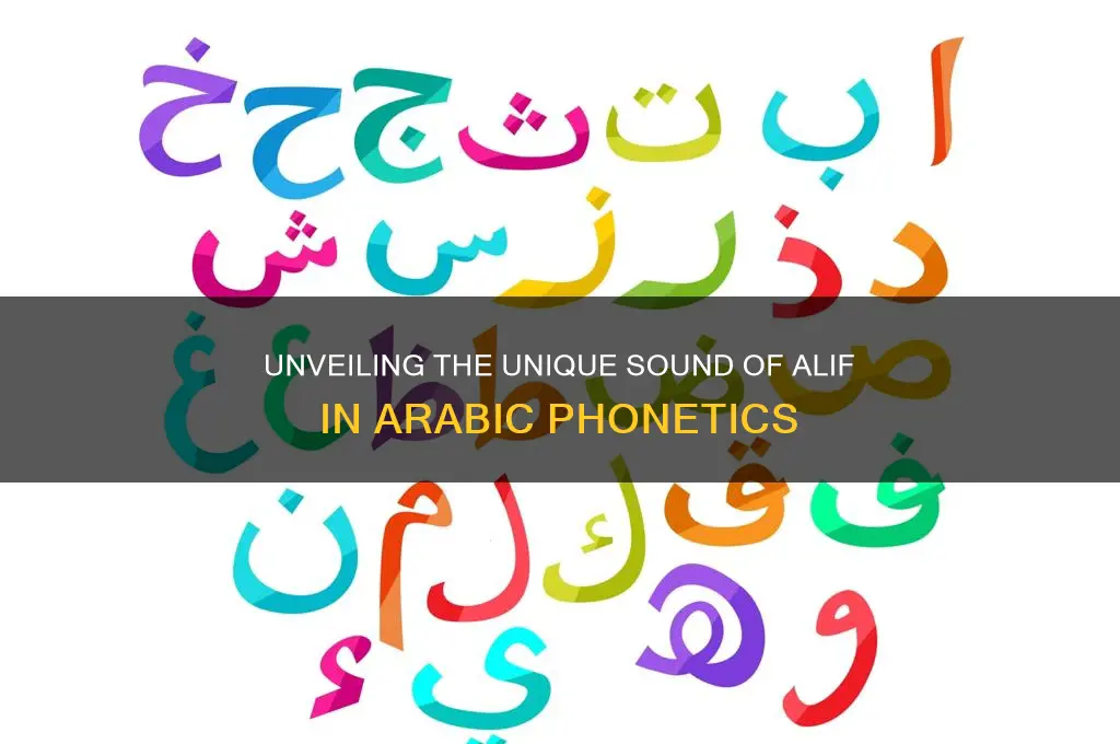 what sound does alif make
