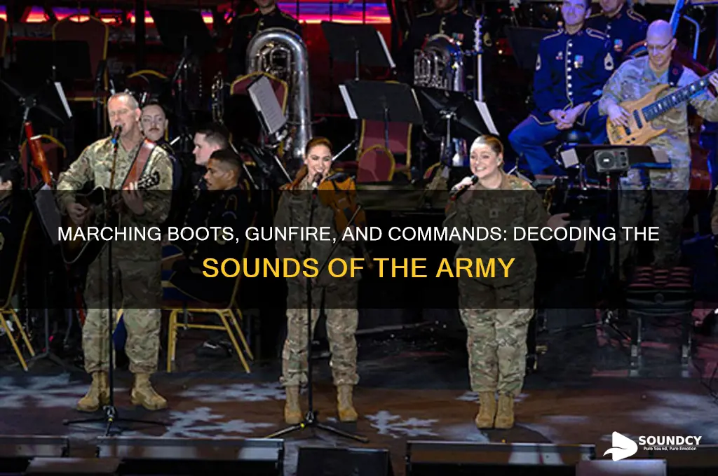 what sound does army make