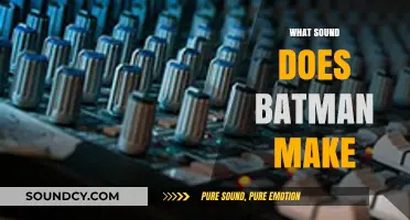 Unmasking the Mystery: What Sound Does Batman Actually Make?