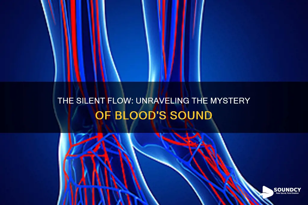 what sound does blood make