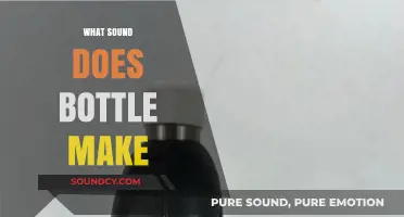 Exploring the Unique Sounds Bottles Make: A Comprehensive Guide