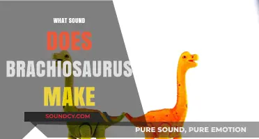 Unveiling the Mystery: What Sound Did Brachiosaurus Make?
