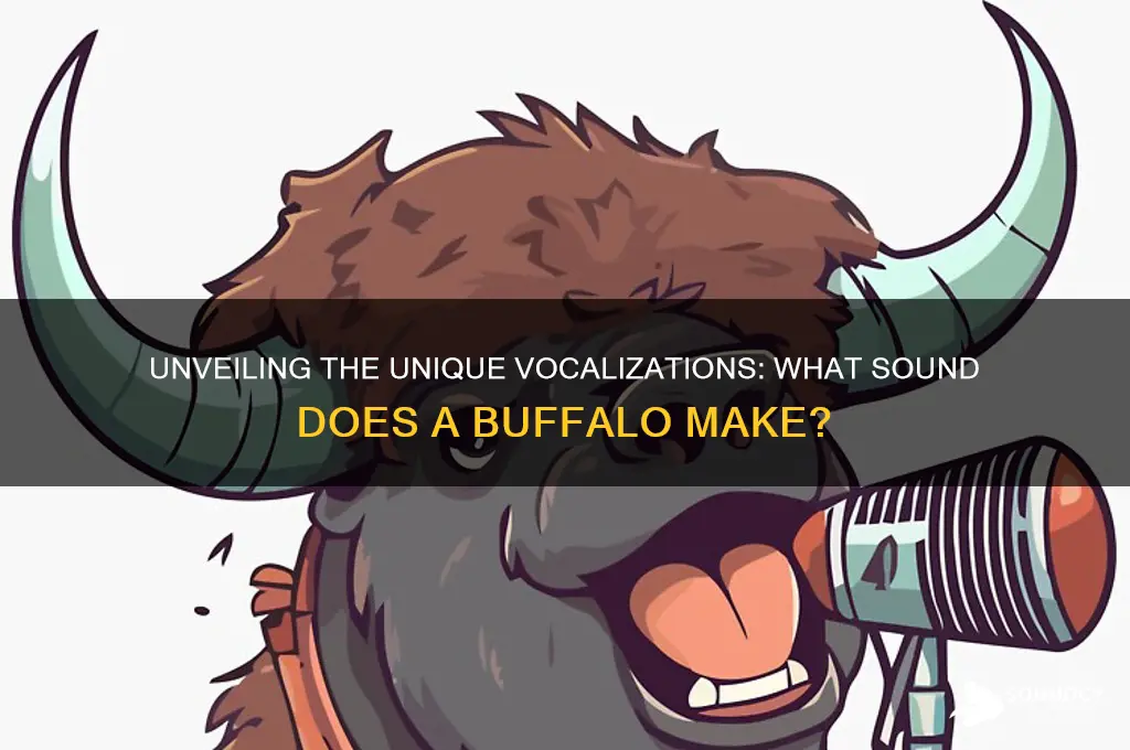 what sound does buffalo make