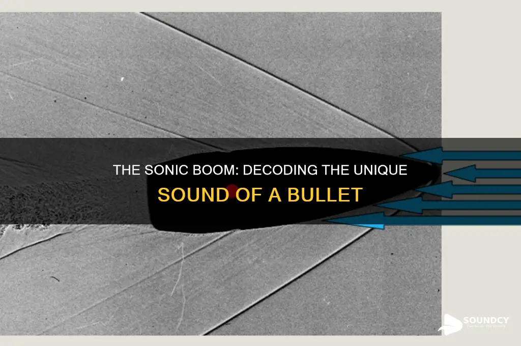 what sound does bullet make