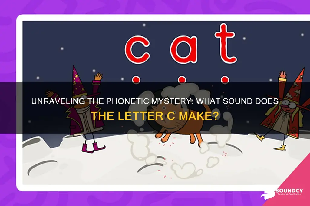what sound does c make