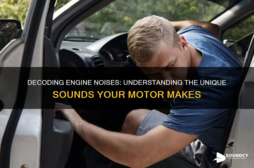 what sound does engine make