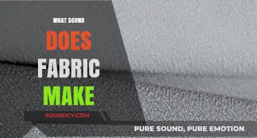 Unraveling the Unexpected Sounds of Fabric: A Textural Acoustic Journey