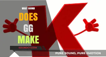 What Sound Does GG Make? Exploring the Phonetics of GG