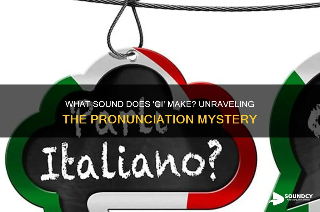 what sound does gi make