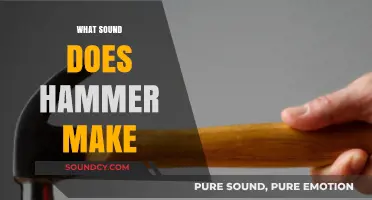 The Distinct Sound of a Hammer: Exploring Its Unique Noise