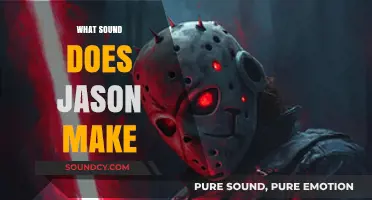 Unraveling the Mystery: What Sound Does Jason Make?