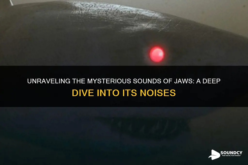 what sound does jaws make