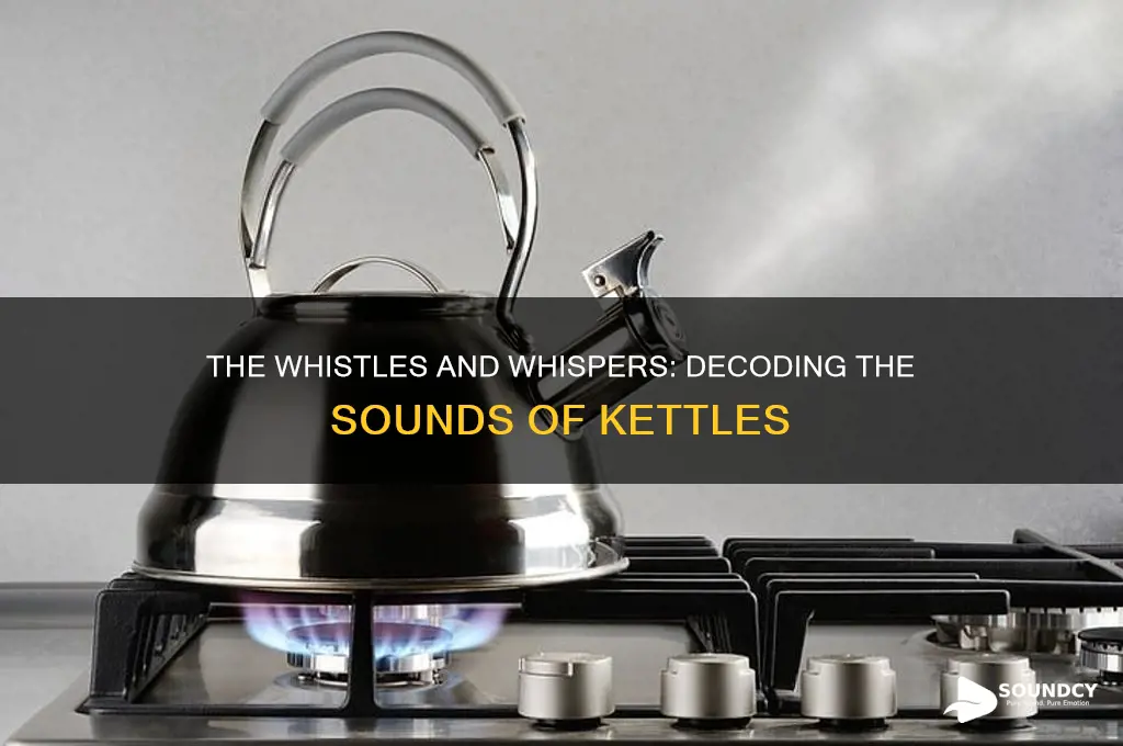 what sound does kettles make